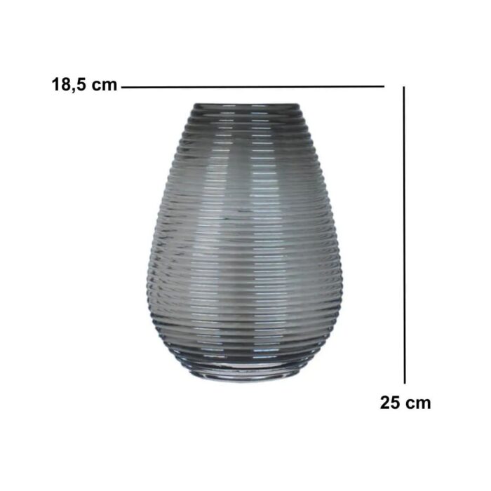 Vaso de vidro yanic - Imagem 3