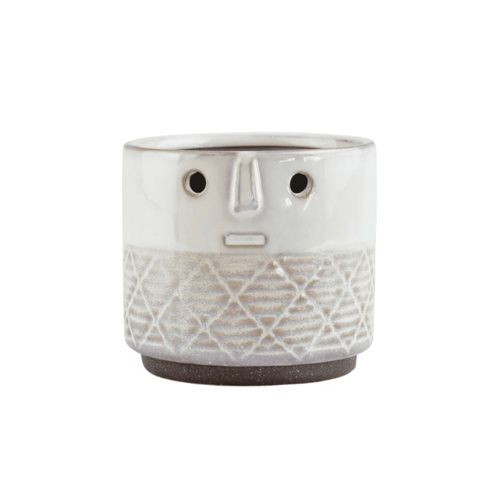 Cachepot Smile cerâmica