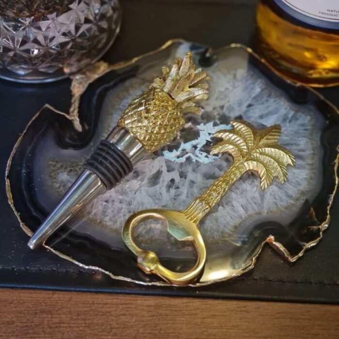Fechador para garrafa de metal abacaxi - Imagem 2