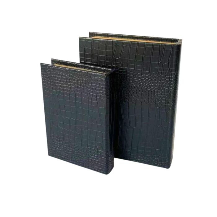 Caixa livro crocodilo