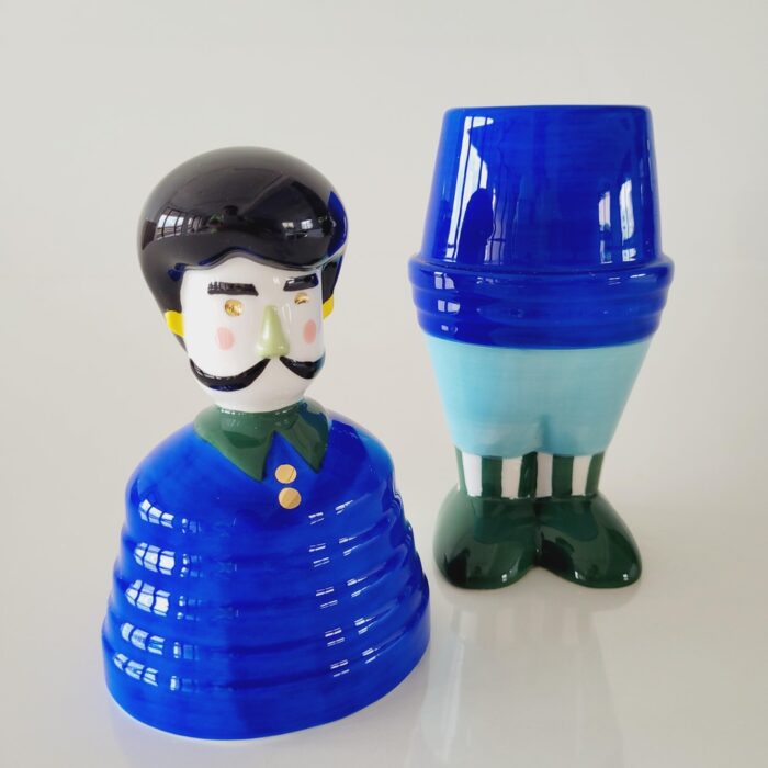 Porta jóias de porcelana colorido - Imagem 2