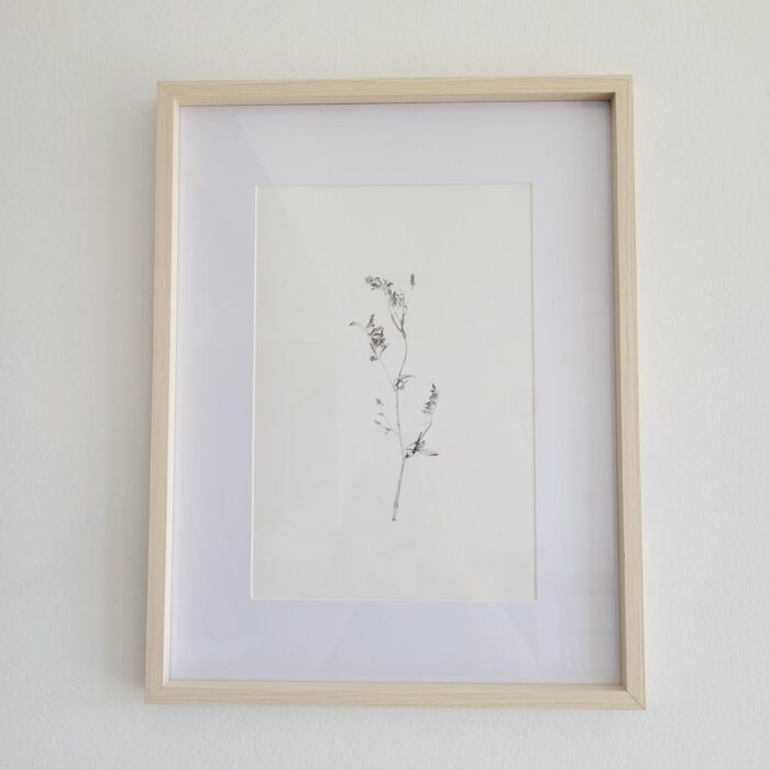 Quadro decorativo de MDF planta B
