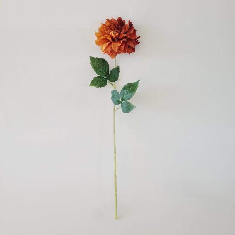 Haste Crisântemo 66cm laranja