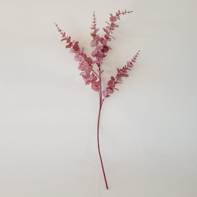 Haste Eucalipto 93cm outonal roxo