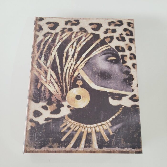 Caixa livro Africana G - Imagem 2