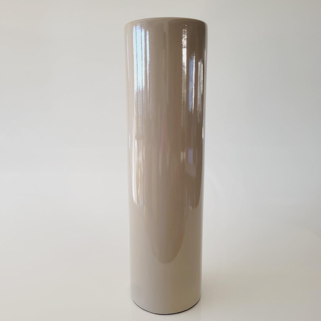 Vaso de cerâmica Sevilla cilíndrico Capuccino 52xØ15