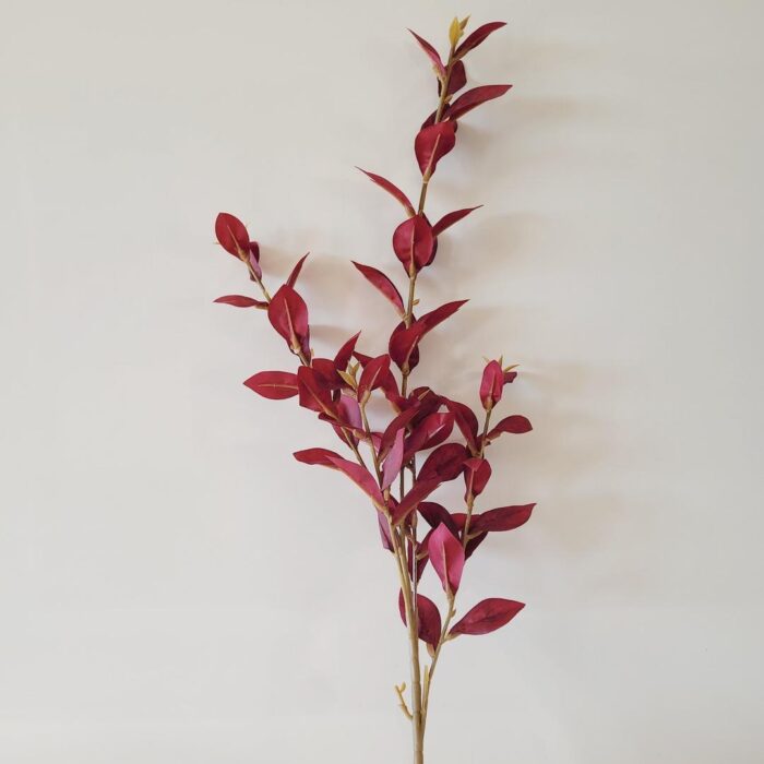 Haste folhas de Physalis 80cm outonal - Imagem 5
