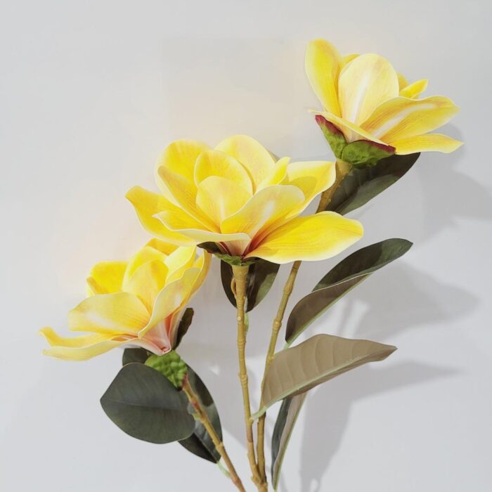 Haste Magnólia 80cm amarela