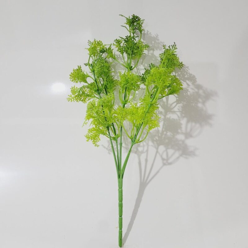 Buquê folhas Ceratopteris 31cm verde