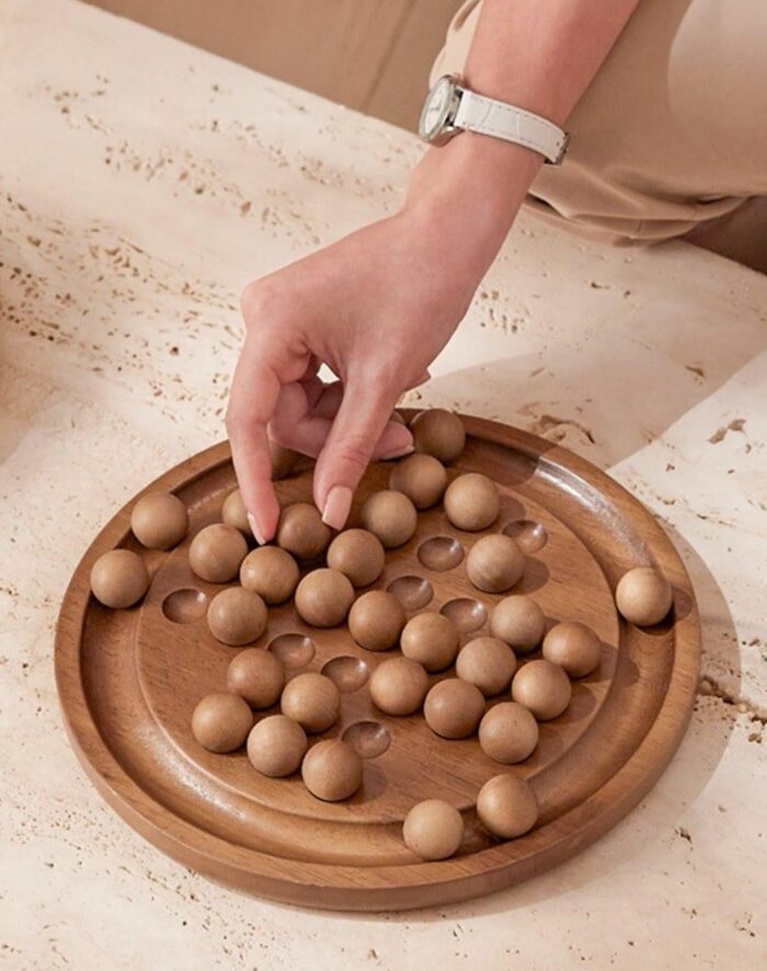 Jogo resta um de madeira Ø23,5X3,5