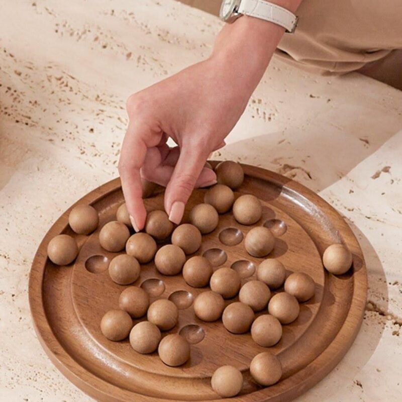 Jogo resta um de madeira Ø23,5X3,5